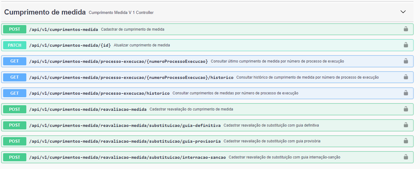 Model Cumprimento de Medida